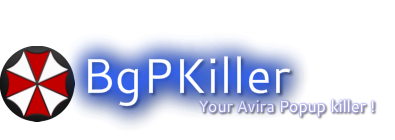BgPKiller - The Avira Popup Killer - BGPKiller - Home Page